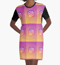 Instagram T-Shirt Kleid