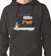 Fergus the Horse: Lumps of Coal Pullover Hoodie