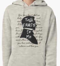 Literary Gift, Jane Austen, Funny Book Lover, Pullover Hoodie