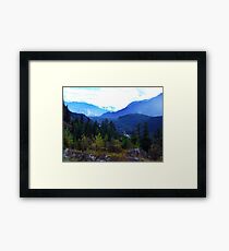 Coast Mountains,B.C. Framed Print