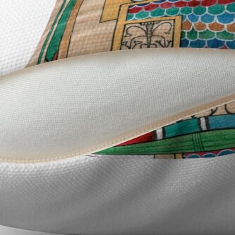 Alternate view of Divine principles: Osiris Floor Pillow