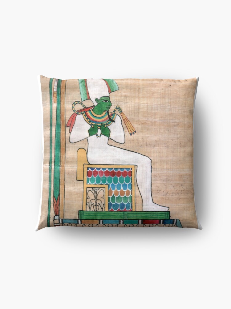 Alternate view of Divine principles: Osiris Floor Pillow