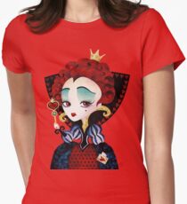 Queen of Hearts Women's Fitted T-Shirt