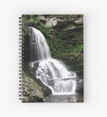 Misty Waterfall ~ Springtime Fresh Spiral Notebook