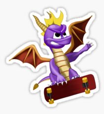 Skateboard Spyro Sticker