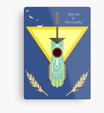 See You In The Country Metal Print