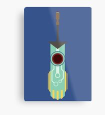 Transistor Sword Metal Print