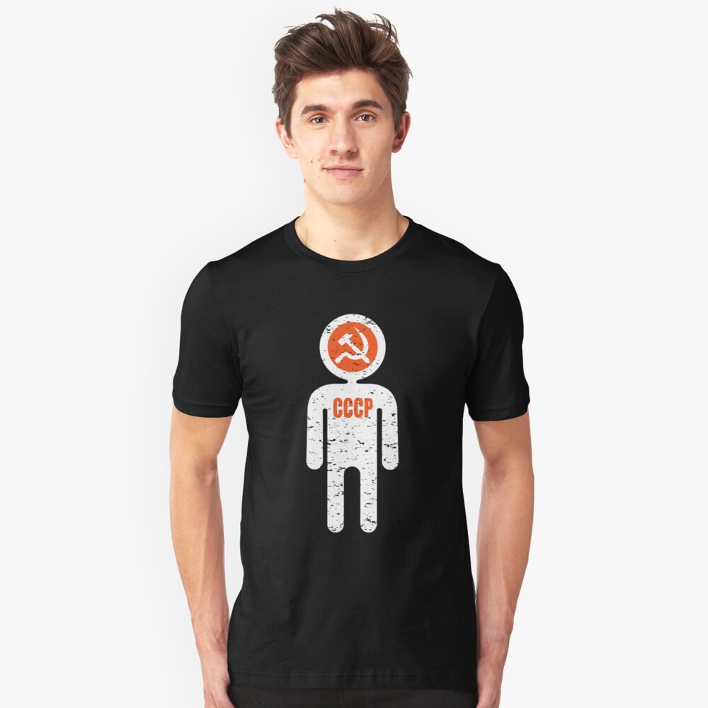 soviet astronaut Slim Fit T-Shirt