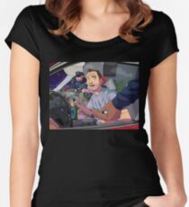 Obvious Suspects Women's Fitted Scoop T-Shirt
