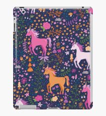 Unicorns in the Flower Garden iPad Case/Skin
