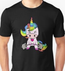 Unicorn Weightlifting Unisex T-Shirt