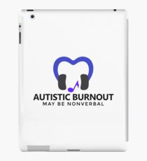 Nonverbal Communication Cards- May be Nonverbal iPad Case/Skin
