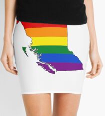 British Columbia Pride! Mini Skirt
