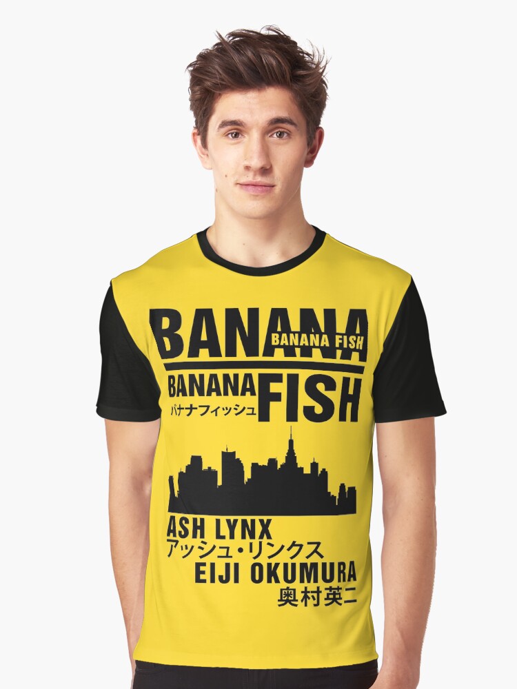 "Banana Fish" Tshirt by hazelsolomon Redbubble
