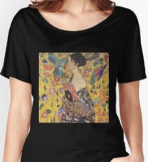 Gustav Klimt, Great European Artist, Cards, Wall Art, T Shirts Women's Relaxed Fit T-Shirt