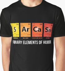 Sarcasm Mendeleev Humor Periodic Elements Graphic T-Shirt