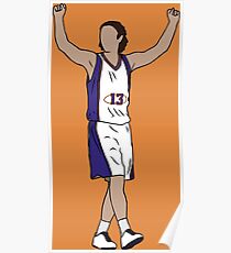 Steve Nash Celebration Poster