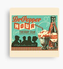 Dr. Pepper Vintage Ad #2 Canvas Print