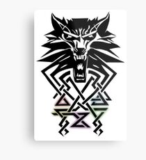 The Witcher Logo Metal Print