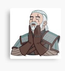 Geralt Of Rivia The Witcher Metal Print