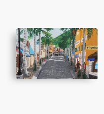 Uptown St. Maarten Leinwanddruck