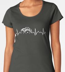Photographer T-Shirt - Heartbeat Women's Premium T-Shirt