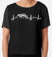 Photographer T-Shirt - Heartbeat Chiffon Top