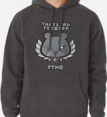 Tactical Teddies ® logo and TTHQ crest Pullover Hoodie