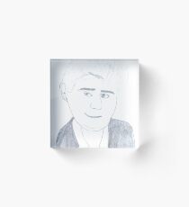 J Leno Art Acrylic Block