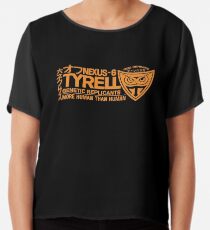 Tyrell - Nexus 6 Orange Chiffon Top