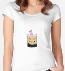 Bubble Tea Women's Fitted Scoop T-Shirt