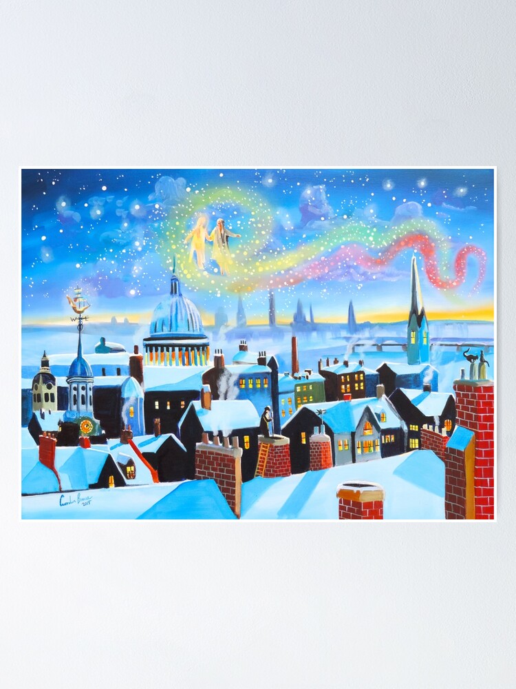 Alternate view of Scrooge a Christmas Carol ghost of Christmas past Poster