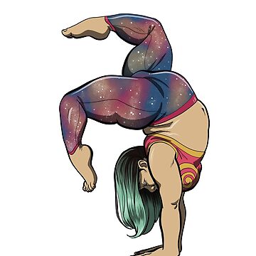 Fat Gymnastics Babe Greeting Card for Sale by Theo Nicole Lorenz