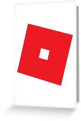 Roblox Logo Greeting Cards By Ishhayam Redbubble - roblox logo