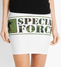Special Forces Special Forces Elite Military Soldier Bundeswehr Camouflage Gift Mini Skirt