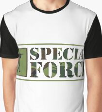 Special Forces Special Forces Elite Military Soldier Bundeswehr Camouflage Gift Graphic T-Shirt