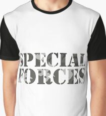 Special Forces Special Forces Elite Military Soldier Bundeswehr Camouflage Gift Graphic T-Shirt