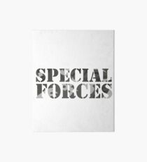Special Forces Special Forces Elite Military Soldier Bundeswehr Camouflage Gift Art Board