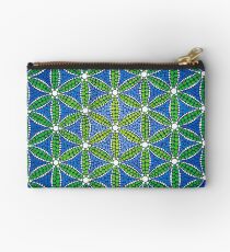 Flower of Life- Ocean Colours Studio Pouch