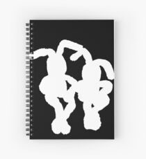"White Bunnies" Spiral Notebook