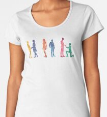Kostenlose Liebhaber - Nebel der Liebe Premium Rundhals-Shirt