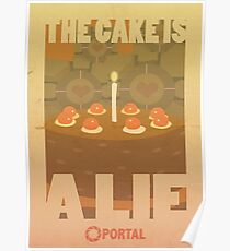 Portal Propaganda Poster - Kuchen Poster