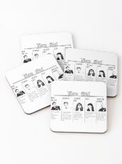 New Girl Coasters