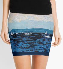 Howth Head and Dublin Bay Mini Skirt