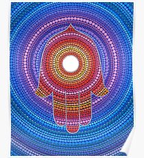 Hamsa- Protection against the Evil Eye Poster