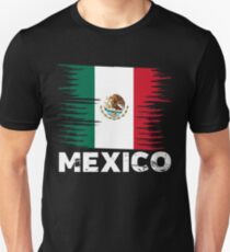 Mexico - Mexican Flag Art | Sports Soccer Football Gift Unisex T-Shirt