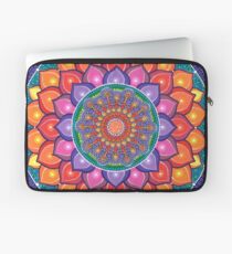 Lotus Rainbow Mandala Laptop Sleeve