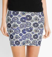 Blue Magic Mini Skirt