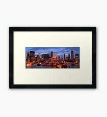 2013 Chicago Blackhawks Skyline Framed Print