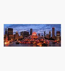 2013 Chicago Blackhawks Skyline Photographic Print